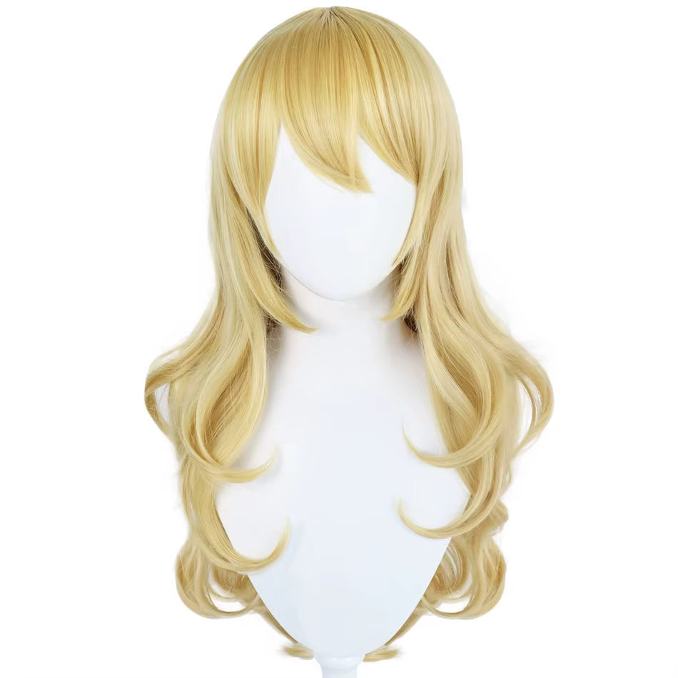 Femmes princesse pêche Cosplay perruque style