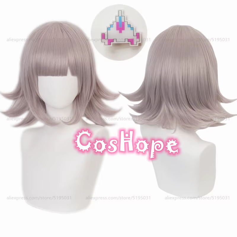 Nanami ChiaKi Cosplay perruque avec pince à cheveux femmes