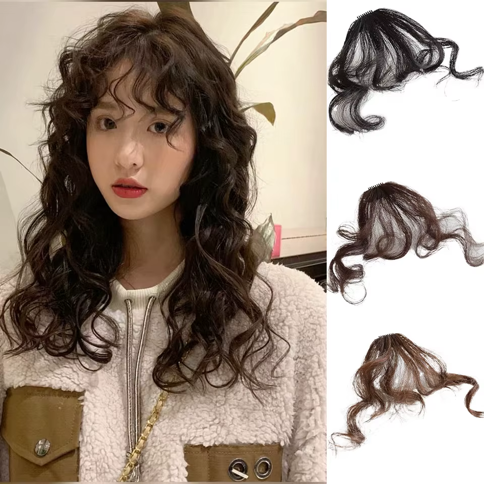 Extensions capillaires synthétiques bouclées à clipser
