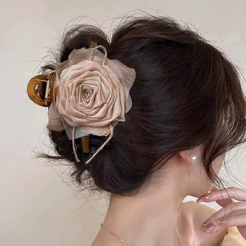 Pince à cheveux rétro français pour femmes