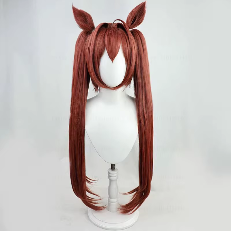 Perruque de Cosplay Uma Musume Pretty Derby Daiwa Scarlet