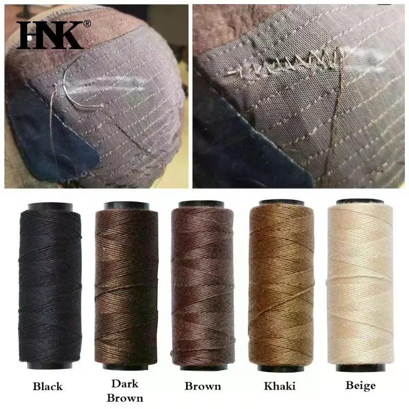 Fils de tissage avec 2 aiguilles en forme de C