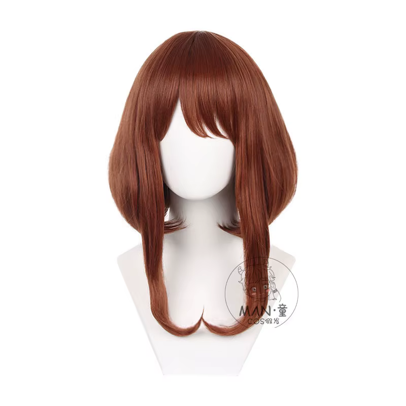 Perruque de cosplay My Hero Academy Uraraka Ochaco