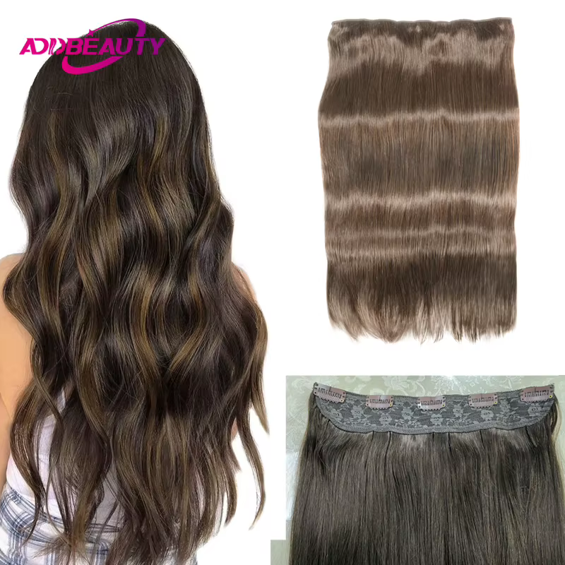 Extensions de cheveux à clipser sans couture