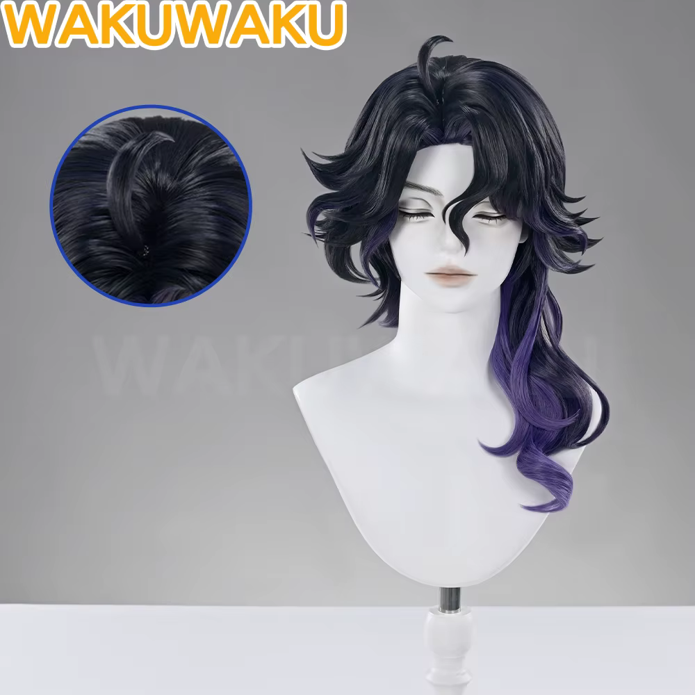 EN STOCK Perruque de cosplay Pantalone du jeu Genshin Impact WakuWaku