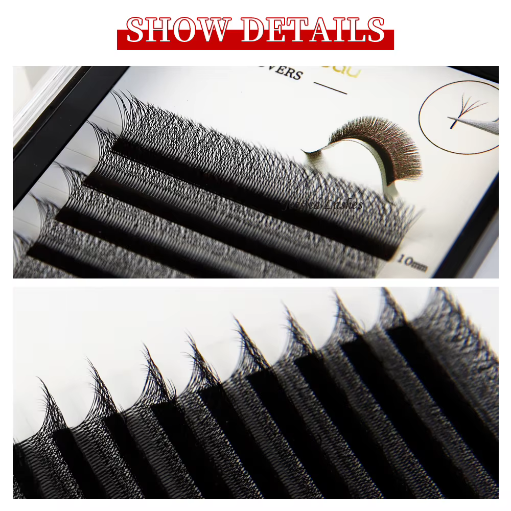 Extensions de cils en forme de W JB Jeyelabeau