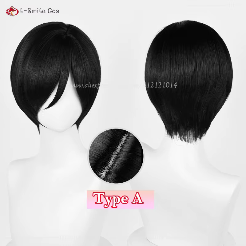 Anime Ada Wong Cosplay perruque Ada