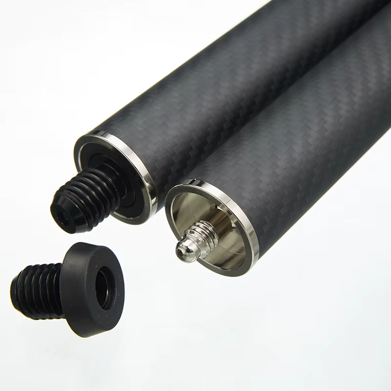 Fury – Extension de queue de billard en Fiber de carbone, avec pare-chocs, accessoires de billard, longueur 8 pouces