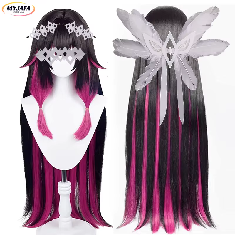 Colombina Cosplay perruque Genshin Impact