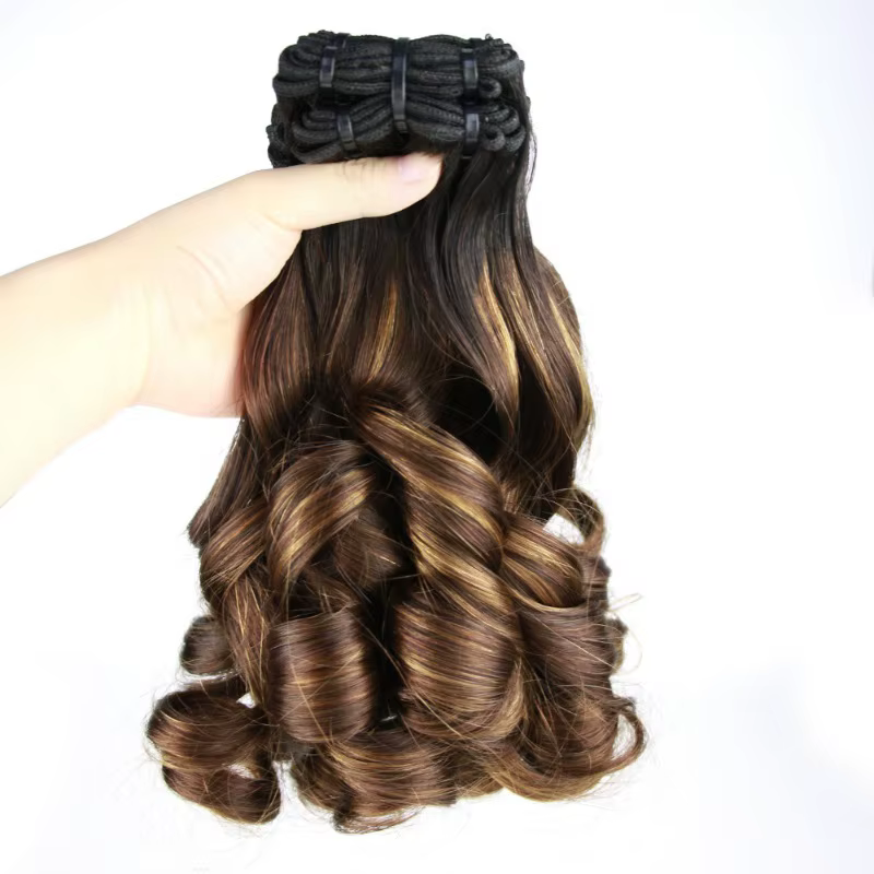 Rideau de cheveux bouclés africains Premium printemps