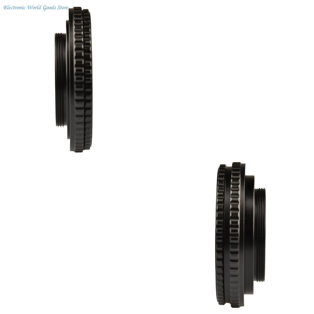 Adaptateur hélicoïdal de mise au point M42 vers M39, tube d'extension macro réglable de 10 mm à 15 mm, anneau d'objectif macro, accessoire pour objectif d'appareil photo
