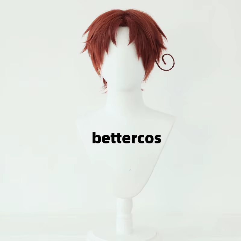 Axis Powers Hetalia perruques sud-aitalie perruque Feliciano Vargas rouge marron Cosplay