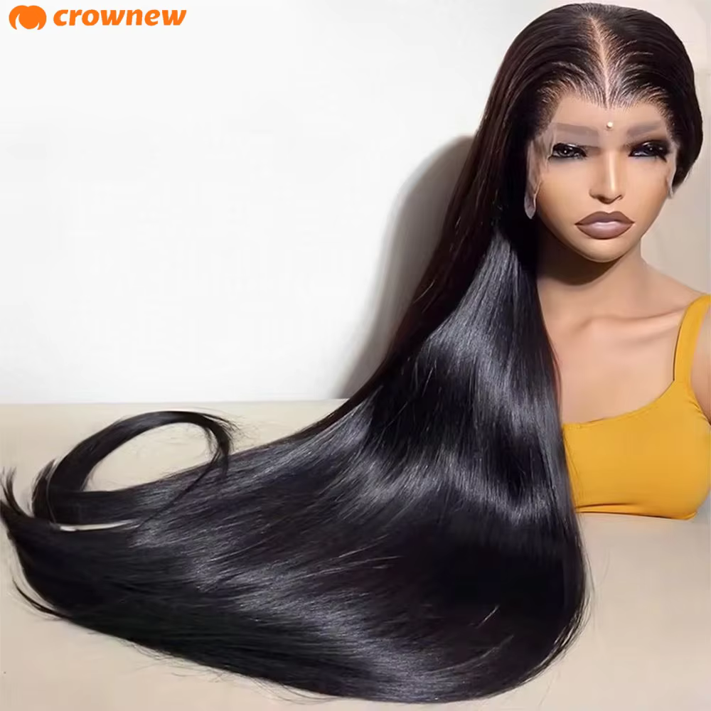 Perruques en cheveux humains lisses