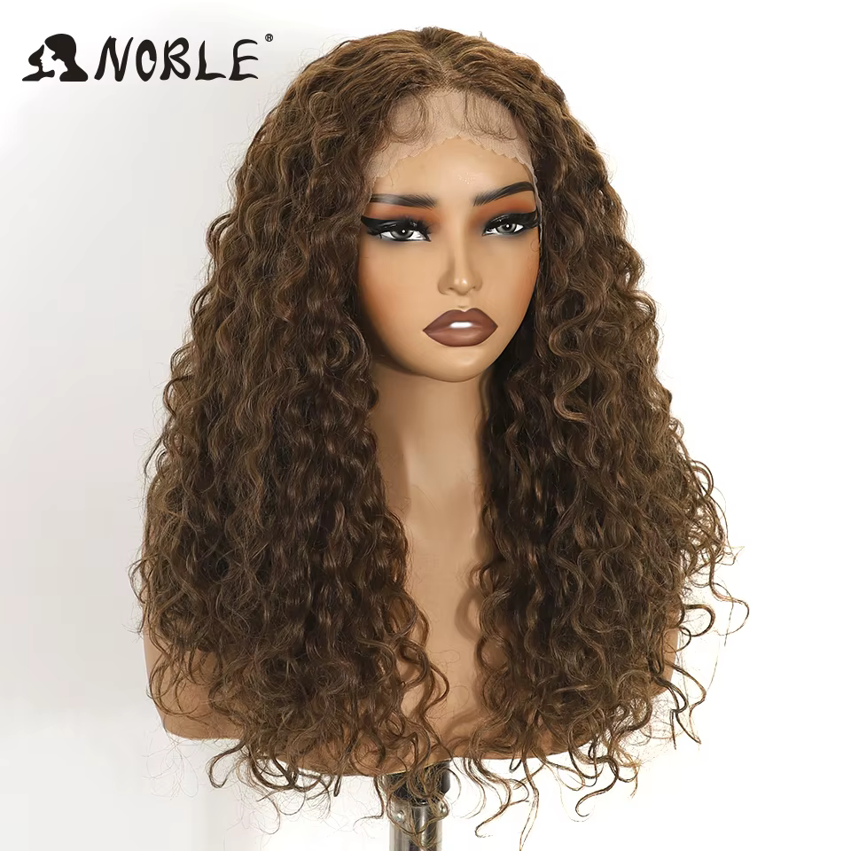 Perruque Lace Front Wig synthétique Noble 22 pouces