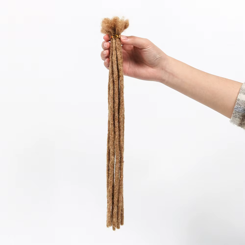Extensions de dreadlocks noires naturelles