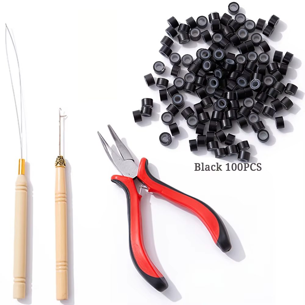 Kit d'outils pour extensions de cheveux
