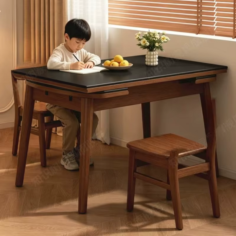 Tables à manger extensibles pour le petit-déjeuner, style ferme italienne, en liquidation, avec chaises pliantes, mobilier Esstisch pour la maison