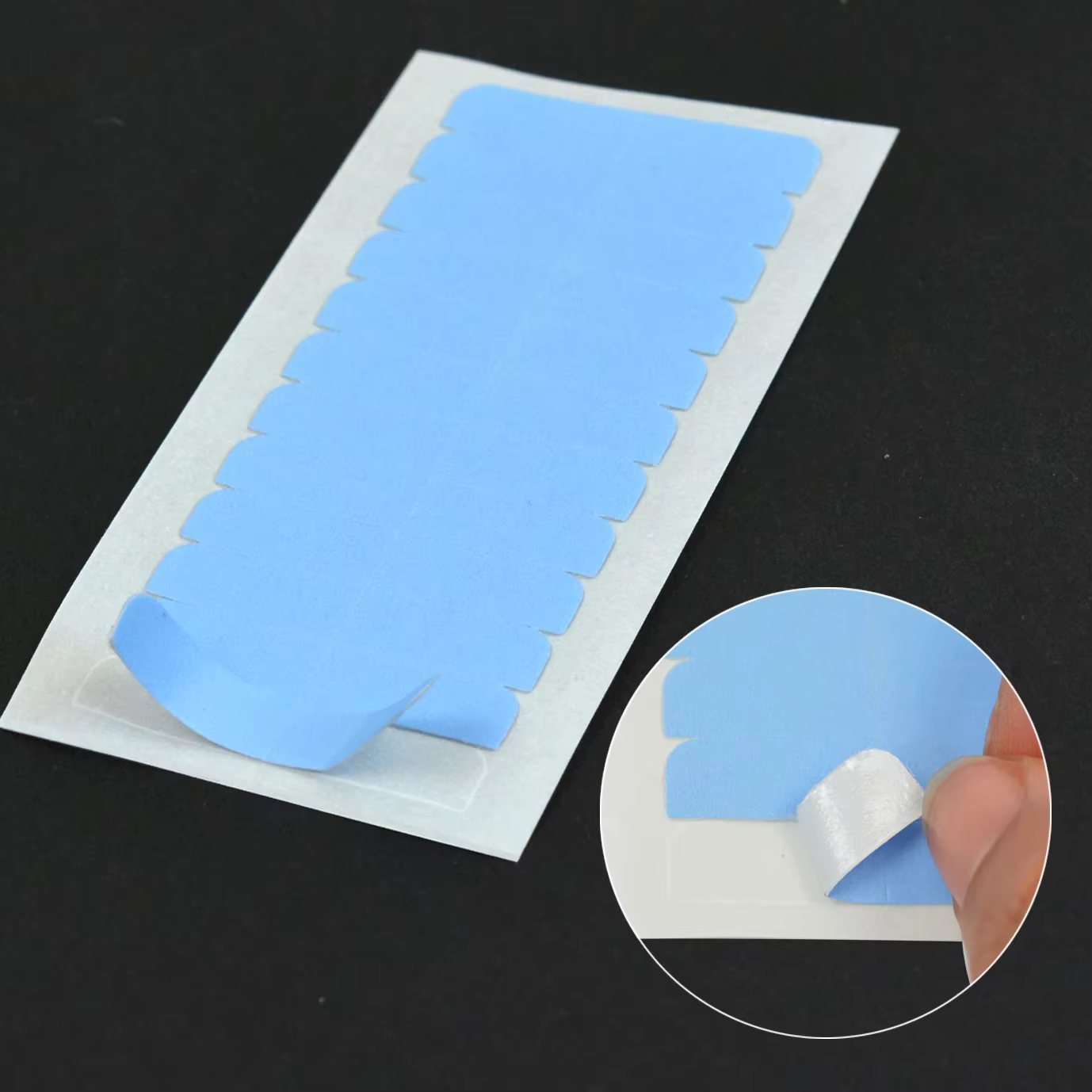 Bandes adhésives double face pour extensions de cheveux