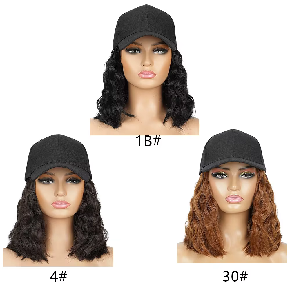 Perruque de chapeau pour femmes
