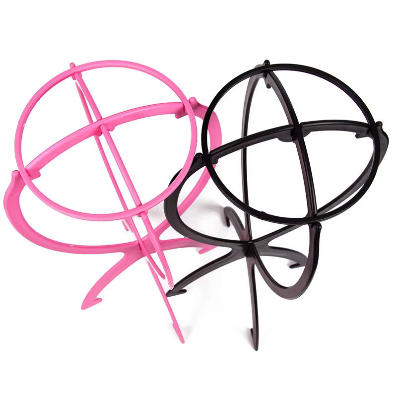 Support de perruque pliable et Portable