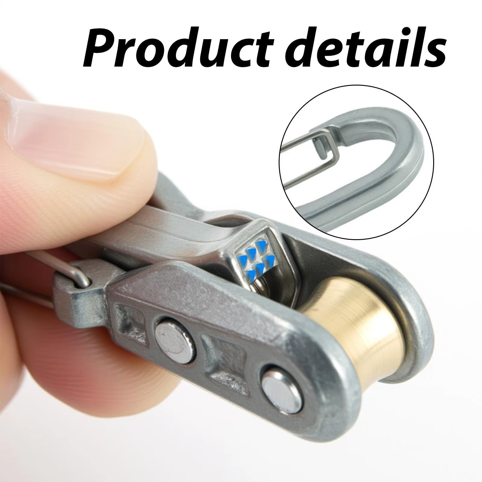 Tendeur de corde extérieur portable pour tente, bateau, usage domestique et corde à linge