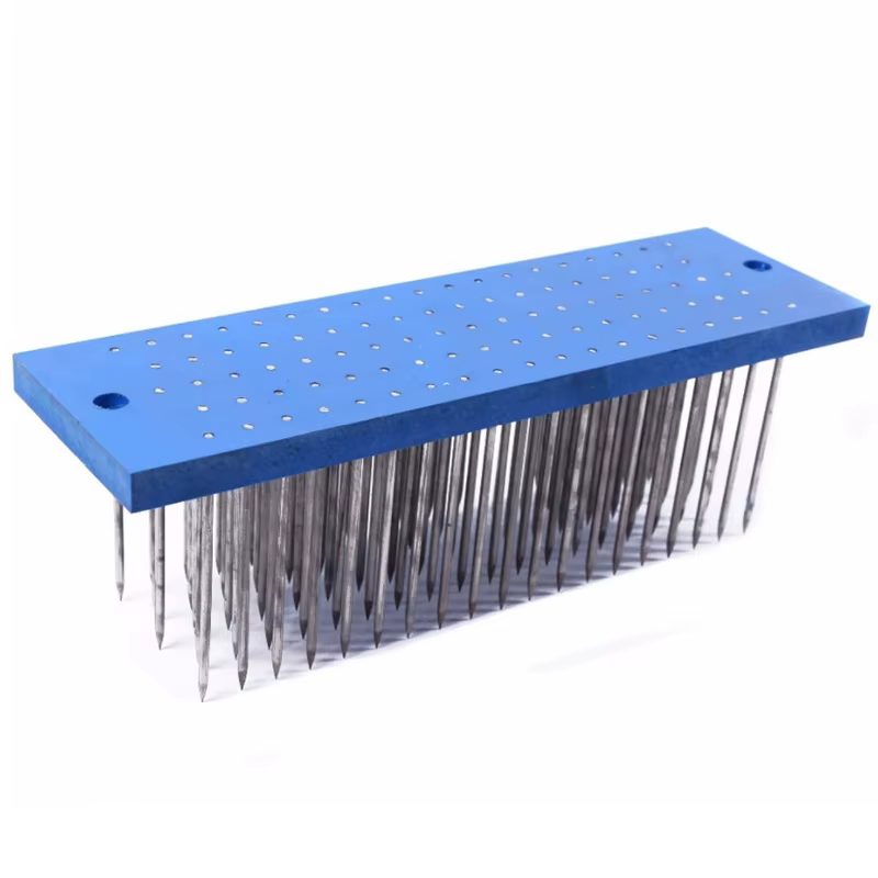 Hackle pour cheveux en acier inoxydable