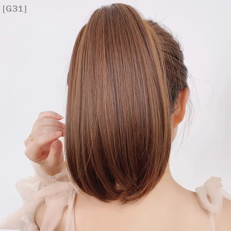 Extension de queue de cheval longue à clipser, extension de cheveux synthétiques à l'aspect naturel pour femmes [G31][G31]