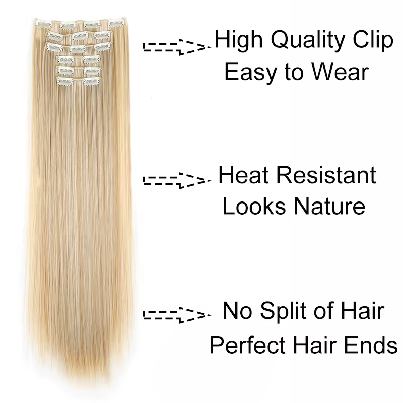 Extensions capillaires synthétiques 24 pouces