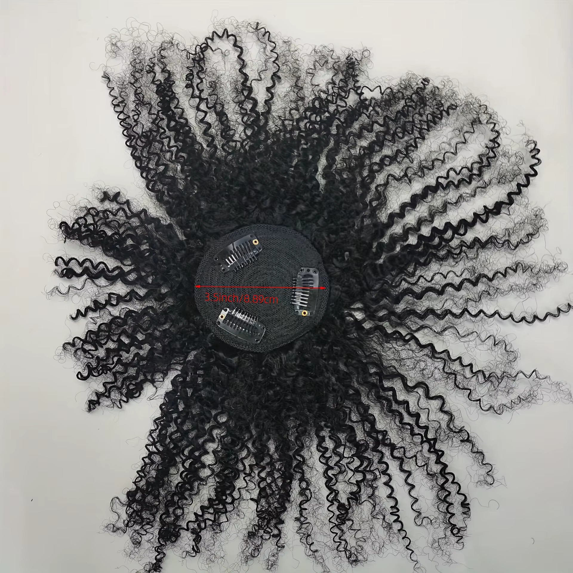 Pince à cheveux avec frange-Topper