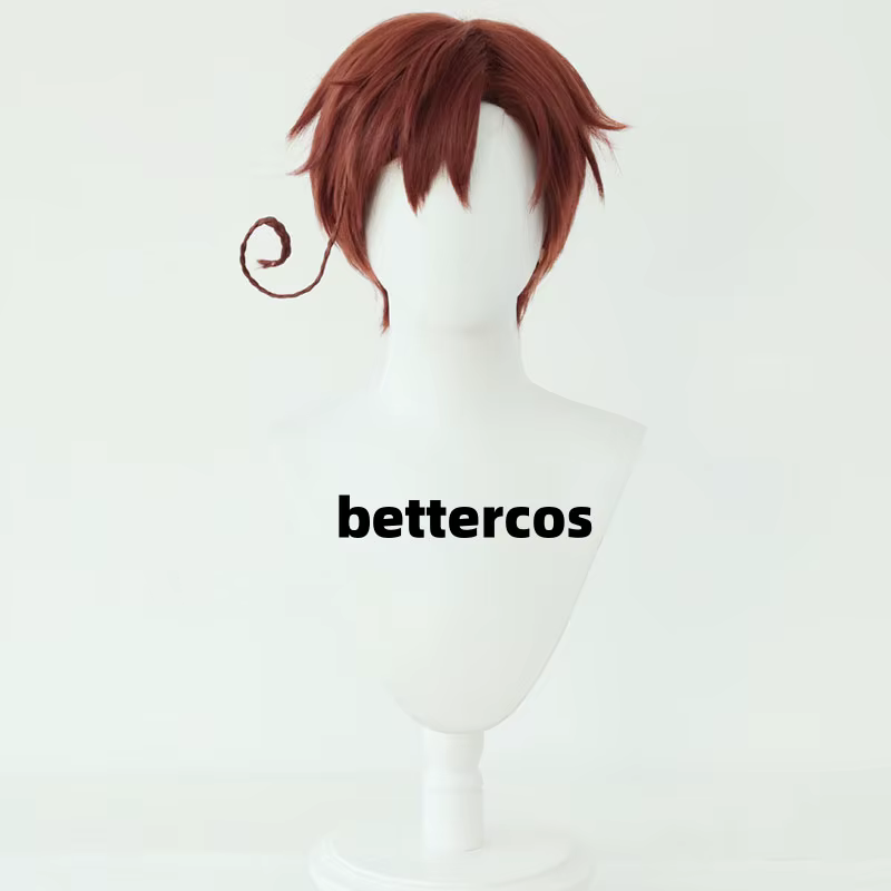 Axis Powers Hetalia perruques sud-aitalie perruque Feliciano Vargas rouge marron Cosplay