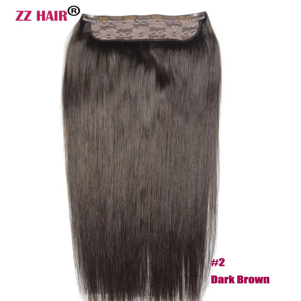 ZZHAIR Extensions de cheveux humains brésiliens 100% Remy