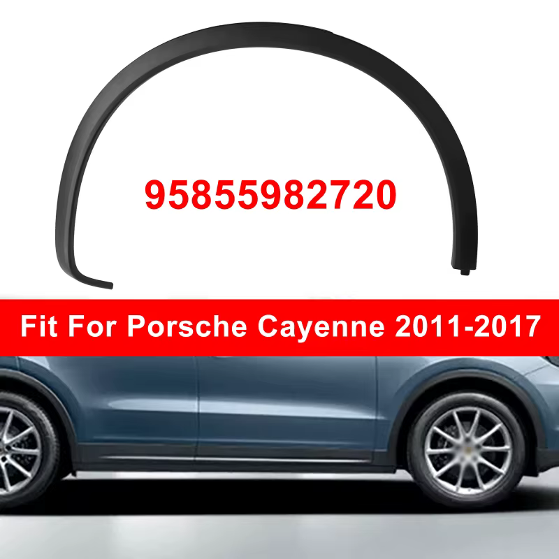 Extensions de garde-boue latérales pour voiture, protection de l'arche de roue, garniture de garde-boue, couvre-garde-boue pour Porsche Cayenne 2011-2017