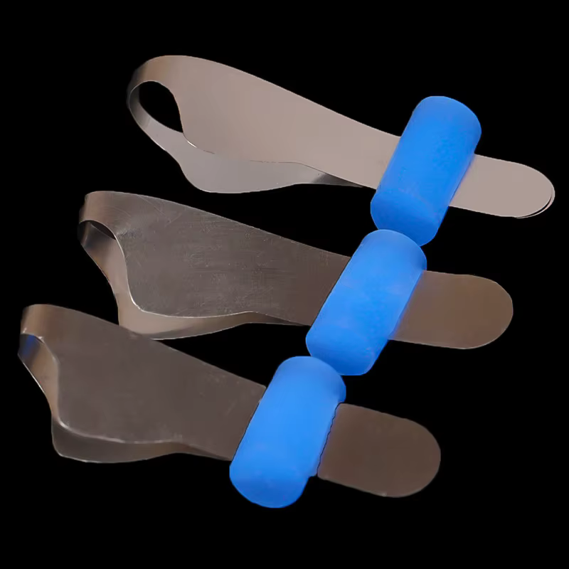 Matrices métalliques profilées sectionnelles orthodontiques, double matrice antérieure dentaire, matrice en Polyester, matrice de dentiste, matériaux de dentisterie