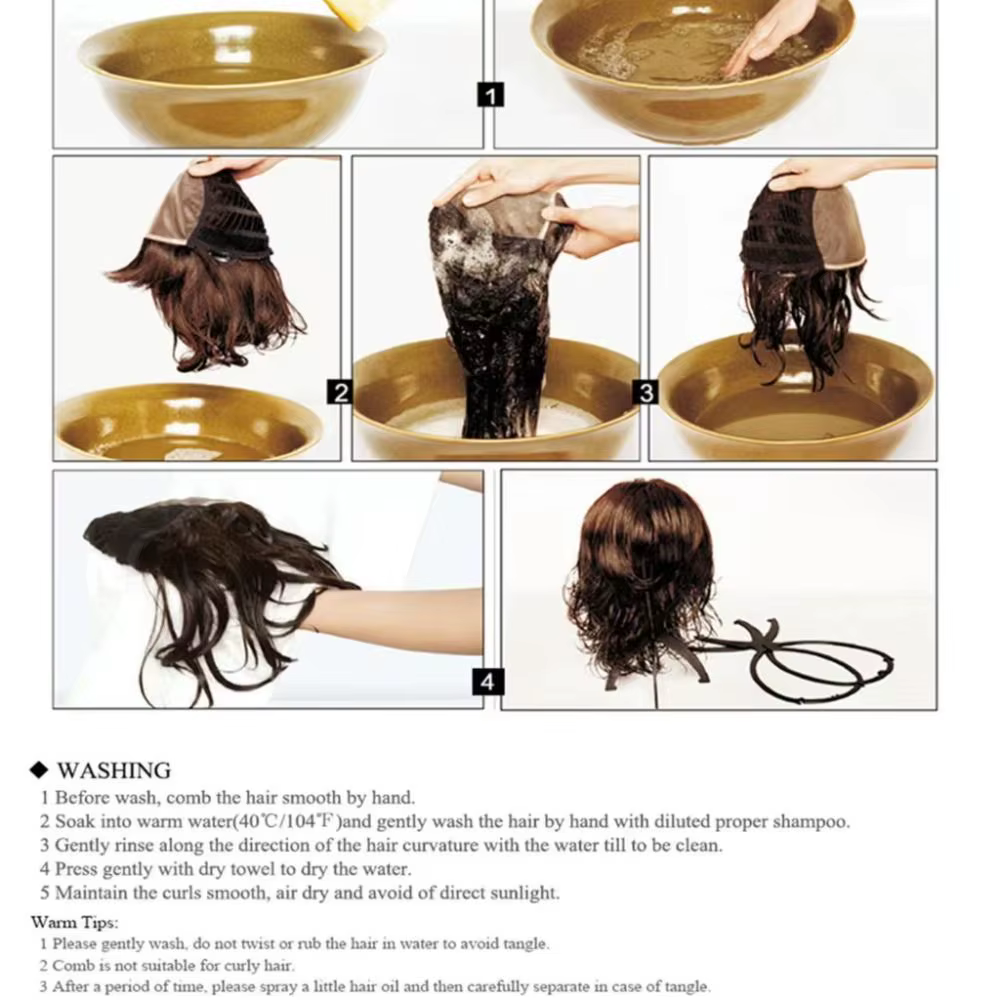 Extensions de cheveux synthétiques tressées à clipser Bohemia