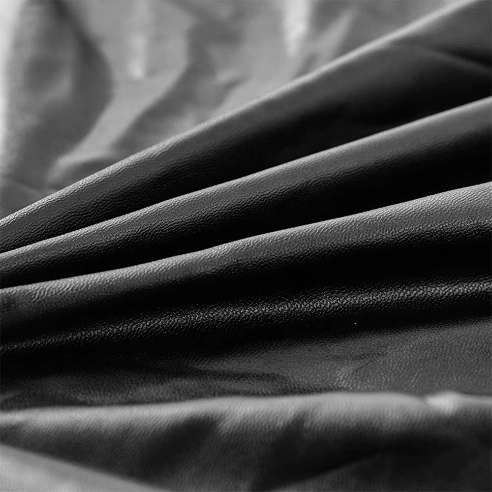 Housses de chaise imperméables en cuir PU, housse de protection extensible pour siège de chaise, salle à manger, Restaurant, cuisine, couleurs unies
