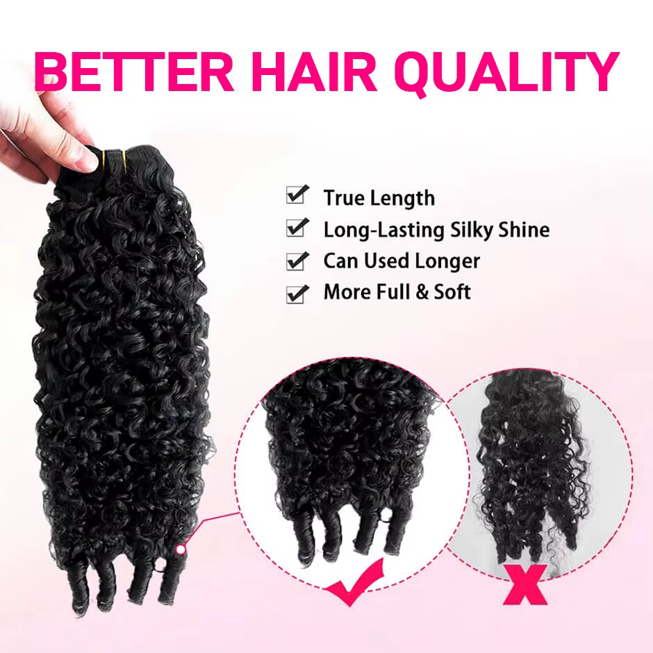 ISEE Hair Extensions de cheveux humains bruts vierges brésiliens