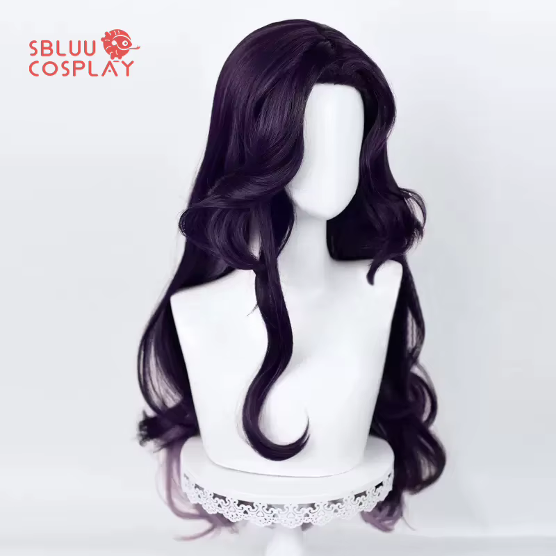 SBluuCosplay-Perruque de cosplay YouTuber virtuel, planchers le Yonaguni