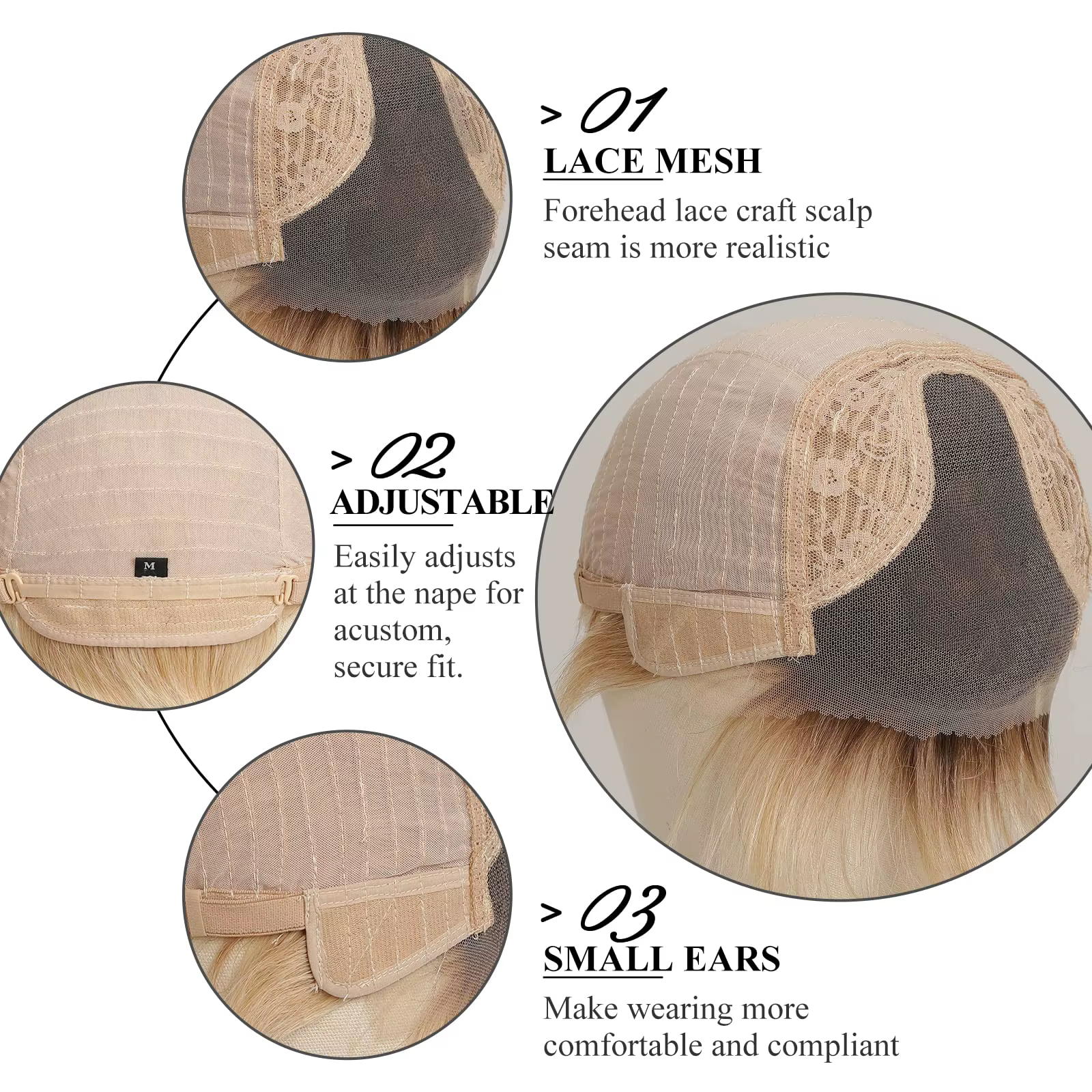 Perruque Lace Front Wig 100% naturelle Remy