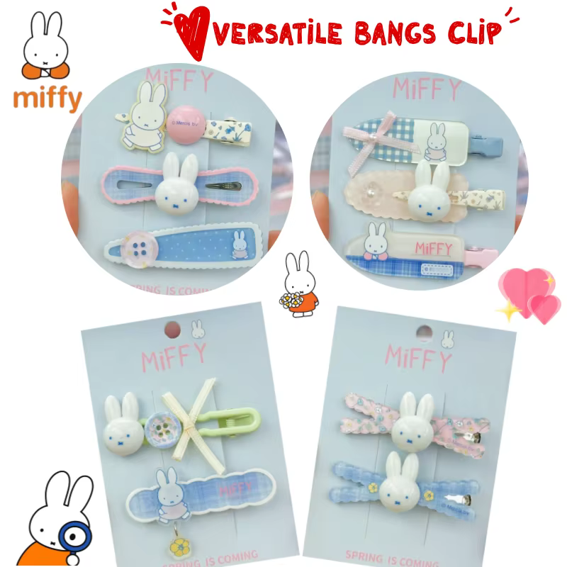Nouvelle pince à cheveux Miffy lapin
