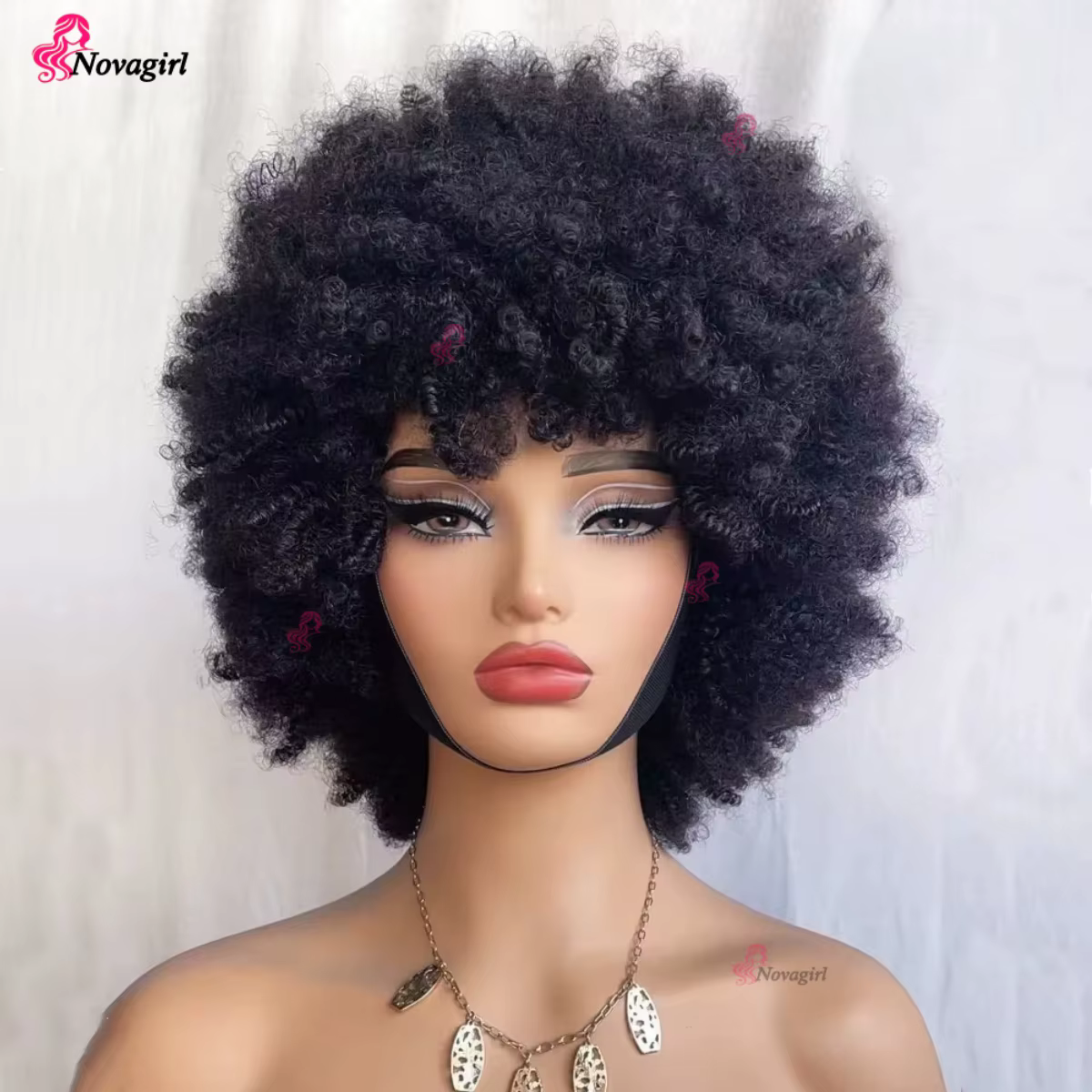Perruque afro des années 70 pour femmes