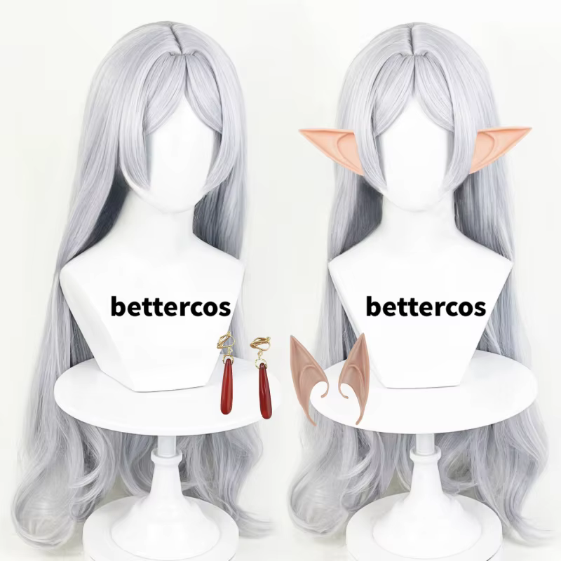 Frieren Anime Cosplay Perruque