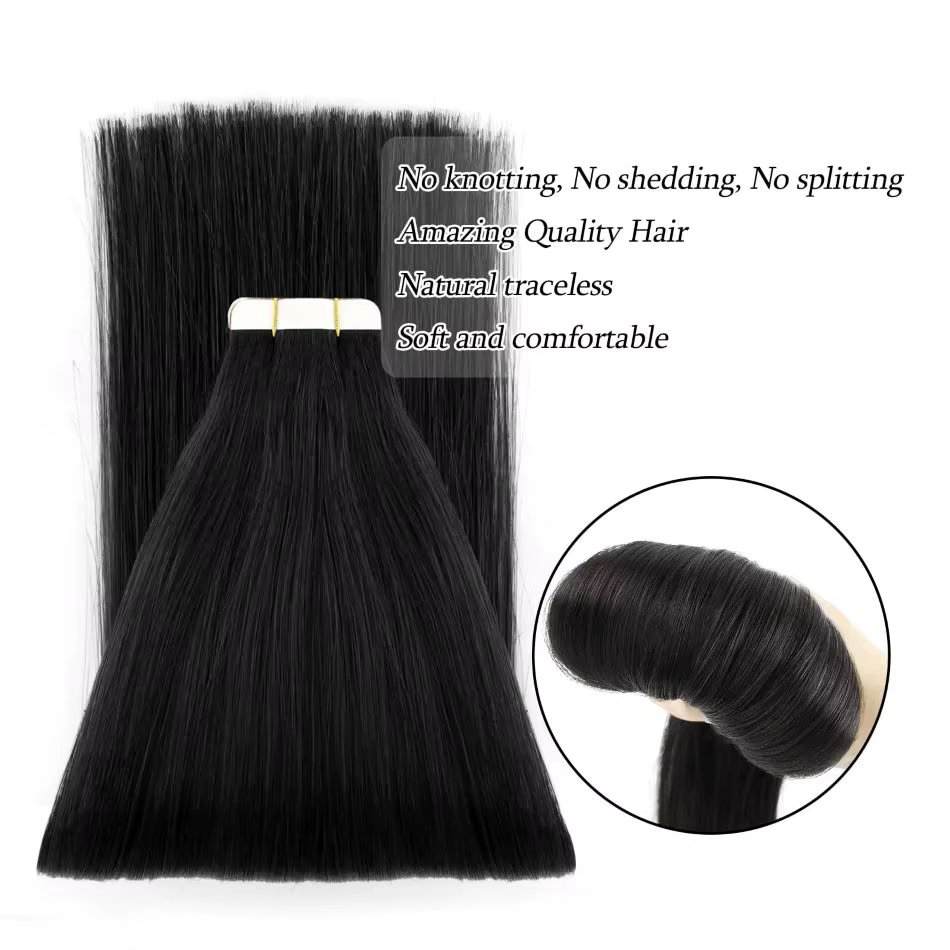 Tape in Hair Extensions Natural Human