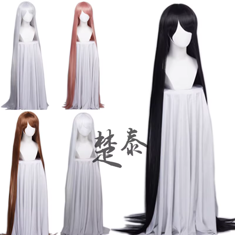 Perruques de Cosplay synthétiques lisses pour femmes