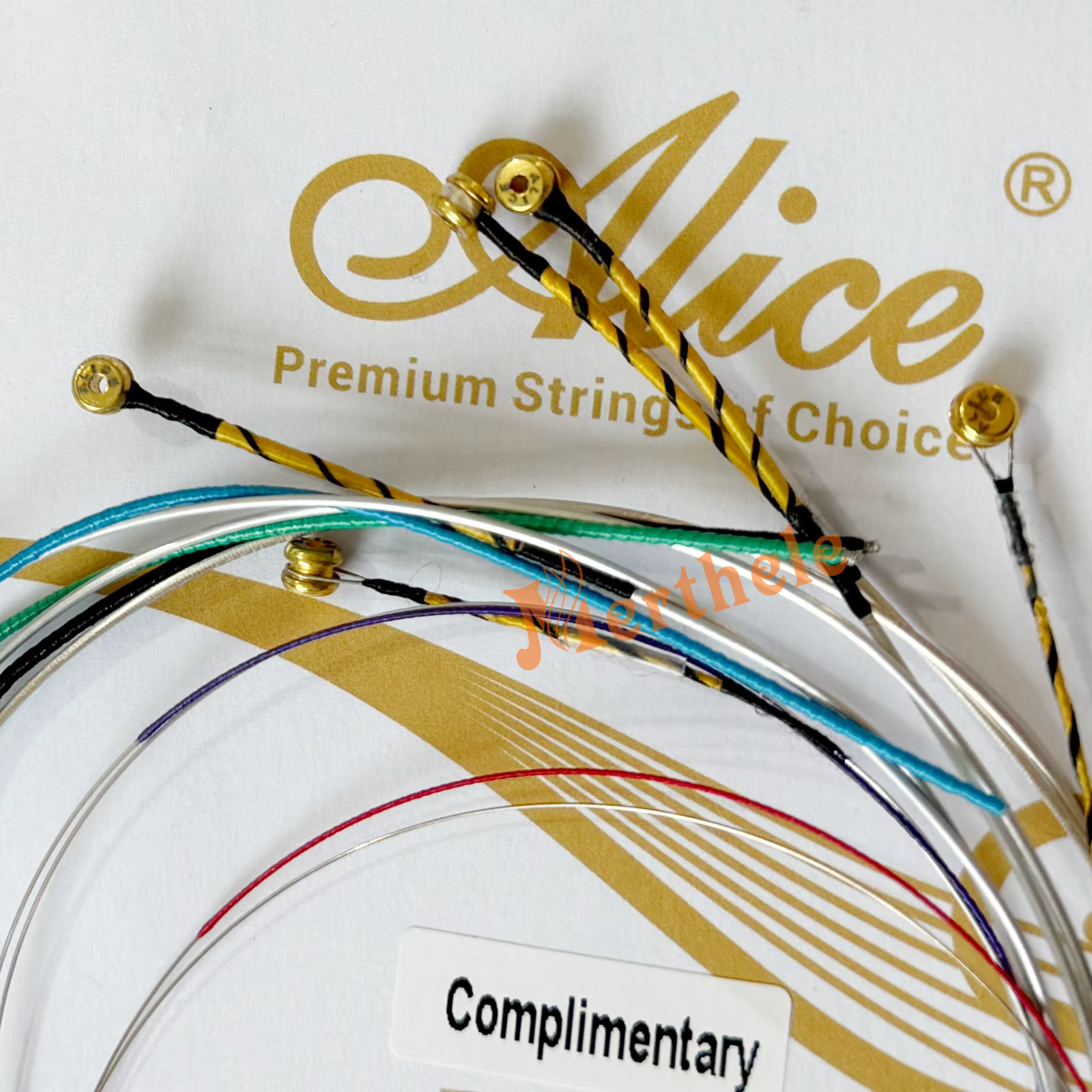 Alice cordes pour violon A747 enroulements en alliage de noyau en Nylon pour 1/8 1/4 1/2 3/4 4/4 accessoires universels pour violon