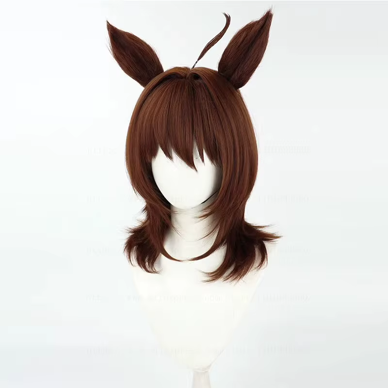 Perruque de Cosplay Uma Musume Pretty Derby Agnes Tachyon