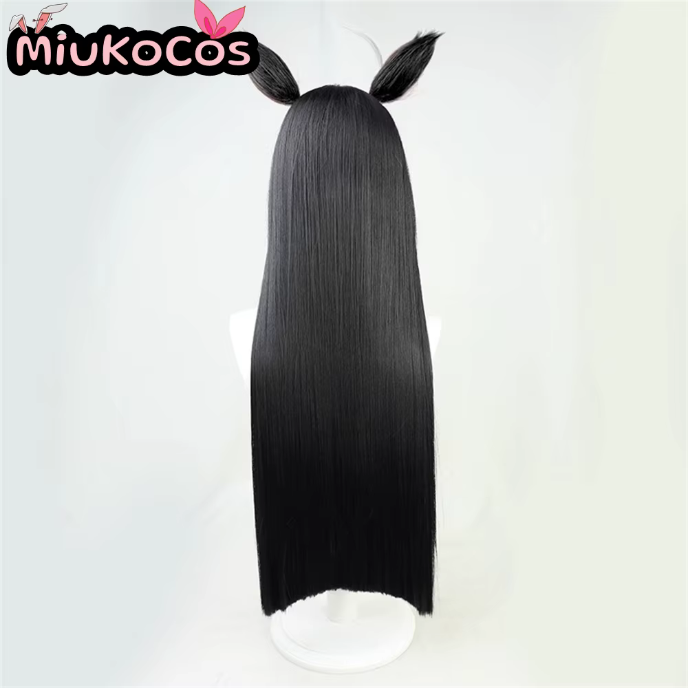 EN STOCK ンManhattan Cafe Cosplay perruque avec oreilles et queue MiukoCosplay jeu Umamusume: joli Derby