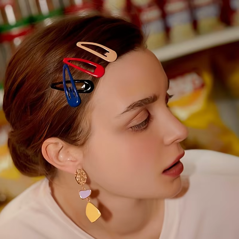 20 pinces à cheveux pastel