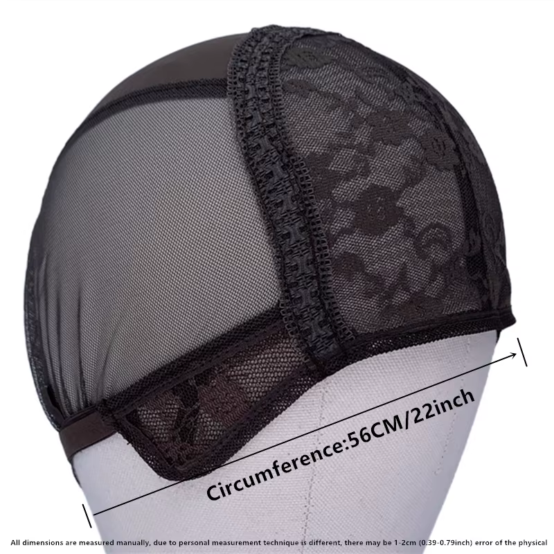Bonnet de perruque en dentelle Double couche