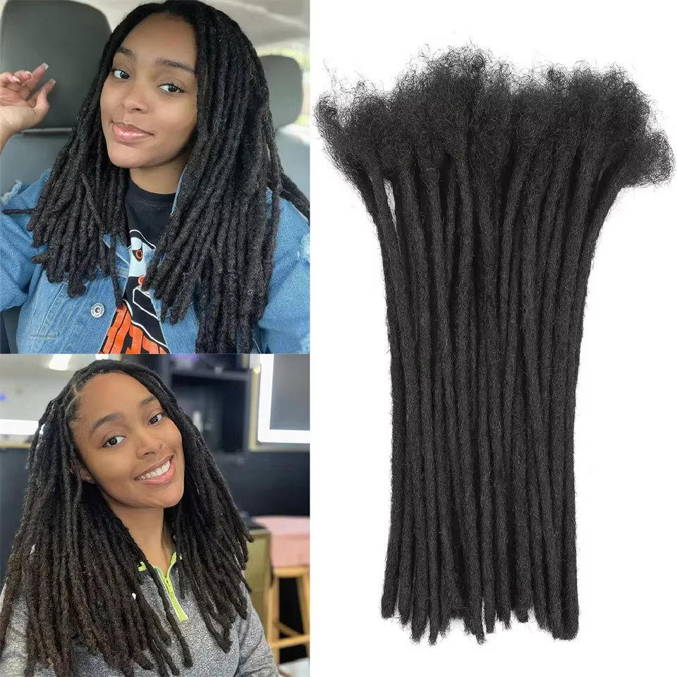 Extensions de dreadlocks faites à la main pour hommes et femmes