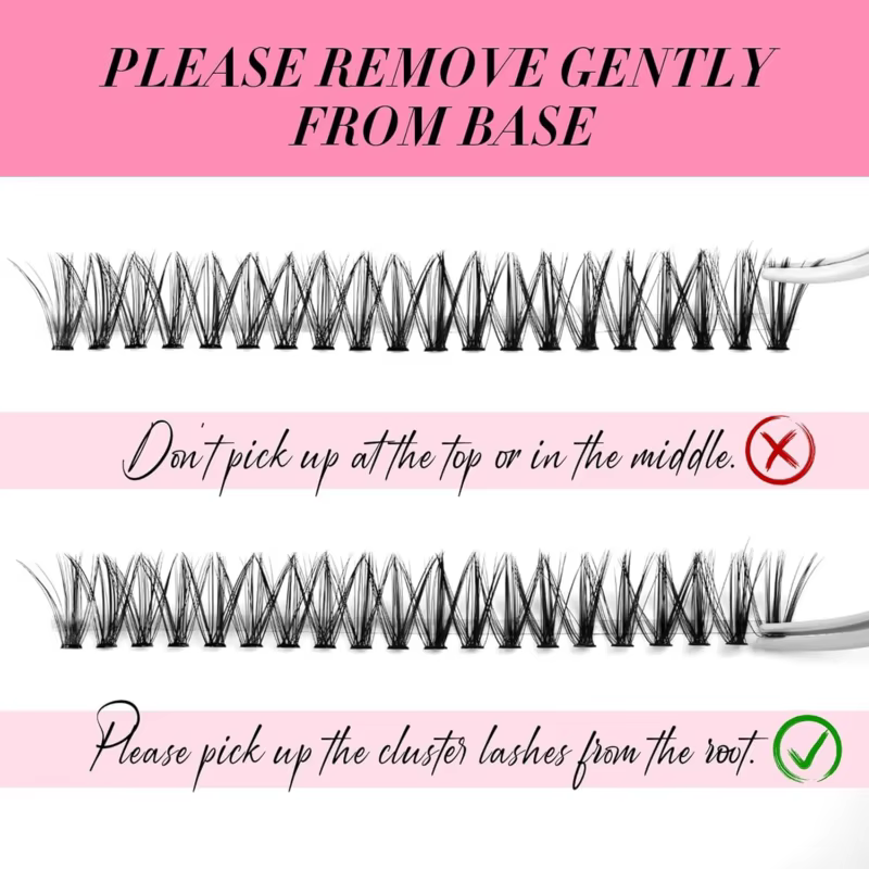 Kit d'extension de cils DIY SENSE LASHES 280 pièces 0
